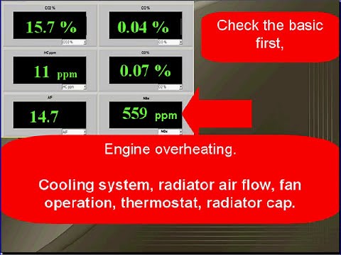 32 Chrysler Diagnostics: Emission Tests - NOx High