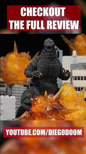 S.H.MonsterArts Godzilla 1991 Shinjuku Decisive Battle Ver. #godzillafigures #shmonsterarts
