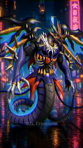 From Cute to Terrifying! HeavyMetaldramon's Evolution