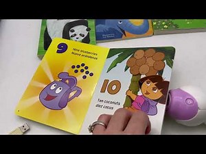 LeapFrog Tag Junior Lot 5 Books with Reader Cord & Carry Case How does it work?