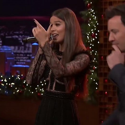 Hailee Steinfeld ‘Beat Battle’ with Jimmy Fallon | Part 2