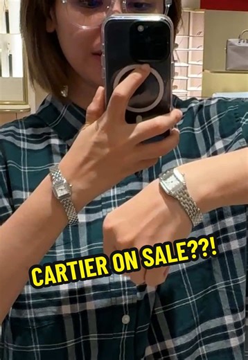 Cartier Watches on Sale in Taiwan Airport Duty-Free