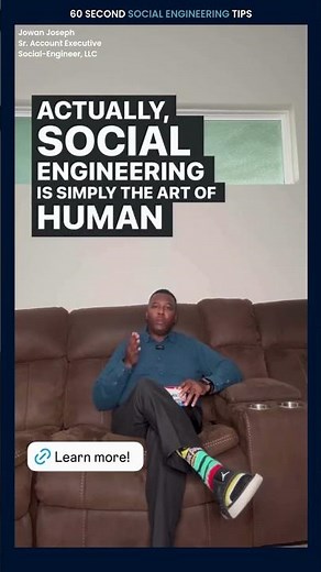How Can Social-Engineer, LLC Help You? - 60 Second Social Engineering Tip
