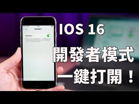 【一鍵打開開發者模式】找不到開發者模式？2種辦法，教你一鍵打開iPhone開發者模式！
