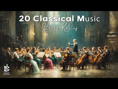 20 Classical Music Masterpieces for Stress Relief | Mozart, Chopin, Beethoven, Vivaldi