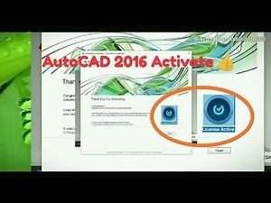 Auto CAD 2016_How to Activate Licence_Free of Cost