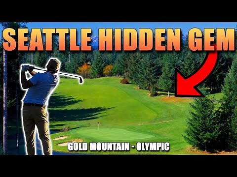 Seattle's BEST HIDDEN GEM Golf Course! | Gold Mountain Olympic Course