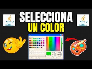 🎨 Usar el Componente JColorChooser para la Selección de COLOR en JAVA☕| Curso JAVA 🔥 Episodio #67