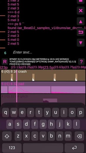Making Beats on My Phone with bdj.app #shorts