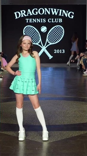Tennis Dress Debut at Denver Fashion Week #dragonwing #fashion #dragonwingstyle #denverfashionweek