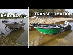 Présentation de ma BARQUE TRANSFORMEE en BASSBOAT