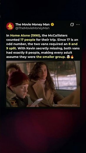 Why Nobody Noticed Kevin Was Gone in Home Alone 😳 #factvideo #movietrivia