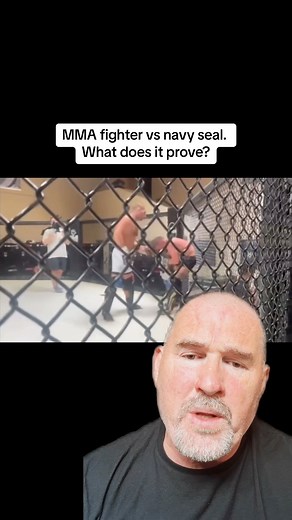 MMA fighter vs navy seal. What does it prove? #martialarts #selfdefence #selfdefense #mma #fightingfit #toughguy #ufc | Matt Stait
