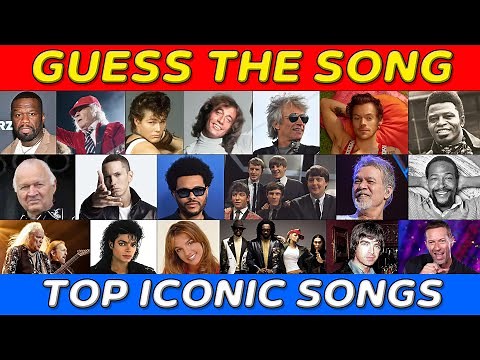 50 Iconic Songs You Probably Didn’t Know - Music Quiz | Guess The Song Music Trivia
