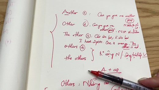 452K views · 27K reactions |  CÁCH PHÂN BIỆT ANOTHER | OTHER | THE OTHER | OTHERS | THE OTHERS #MsNgoc #2K3Fighting | Luyện Học tiếng Anh cùng cô Ngọc | Facebook