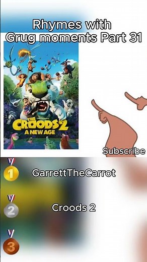 Rhymes with Grug moments Part 31 #funny #funnymoments #viral ‪@GarrettTheCarrot‬
