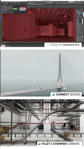 RailClone 7 introduces 19 powerful new Spline Operators.