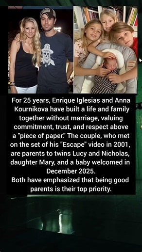 Enrique Iglesias & Anna Kournikova's 25-Year Commitment Without Marriage#Enriquelglesias#shorts ..
