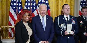 Georgia Election Worker Ruby Freeman Got a Presidential Medal. Hopefully, Also the Name of a Good Lawyer.