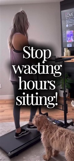 My chair and I needed to see other people. Turns out this walking pad standing desk combo was the upgrade I didn’t know I needed. I’m getting steps in, getting work done, and somehow feeling way less like a human pretzel by the end of the day. If you sit a lot, work from home, or just want to feel productive while pretending you have your life together… this setup is elite. I linked both in my Amazon storefront. Your back, legs, and mood will send thank you notes. #amazonfinds #walkingpad #fyp #