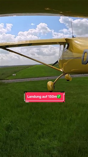 Ultraleichtfliegen: Landung auf 150m - Pilot Frank