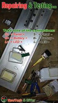 Dead Solar Street Light Revived! ⚡FIX in Minutes! #solarlightrepair #solarpower #fixityourself