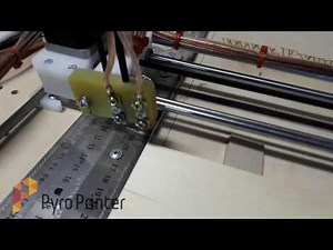 Установка фанеры любой толщины, быстрое крепление и позиционирование PyroPrinter