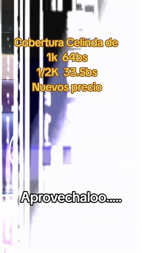 Cobertura Celinda: Nuevos Precios y Promociones