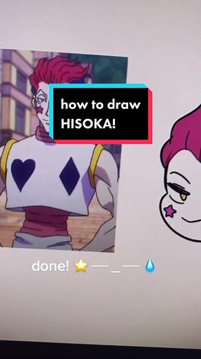 How to Draw Hisoka from Hunter x Hunter | Anime Tutorial