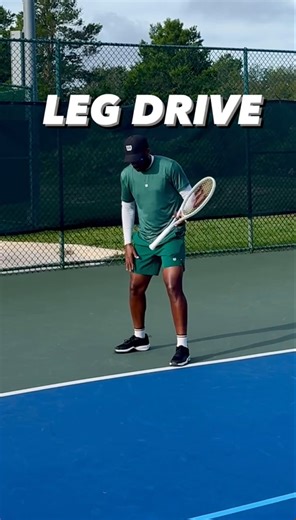 Leg Drive Techniques for More Power in Tennis