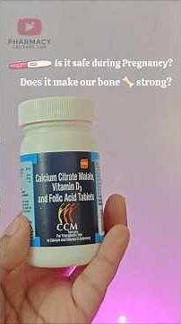 CCM tablet uses in hindi , bone health and calcium deficiency, vitamin D3 #pharmacy #druginspector