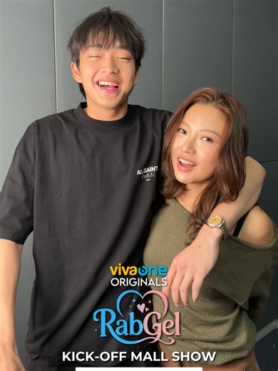Iniimbitahan kayo nina Rabin at Angela to come to their Viva One Originals: RabGel Kick-Off Mall Tour! 💙💗 📍 May 10 (Sunday), 4 PM at Fisher Mall Malabon for the Viva One Originals: RabGel Kick-Off Mall Show Kaya ano pang hinihintay ninyo? Let’s turn this into a pink-and-blue event for our generation’s fastest-rising love team — #RABGEL! #VivaOneOriginalsRabGel #RabGelAtMalabon #RabinAngles #AngelaMuji #VivaOne
