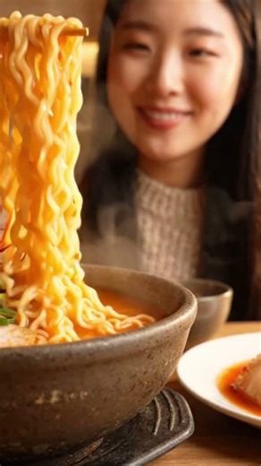 Noodles ASMR 🍜🔥 Satisfying Slurping Sounds That Hit Different #shorts #food #asmr #noodles