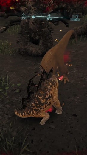 Stupid Carno Attacks the Wrong Juvie! #theisle #evrima #shorts