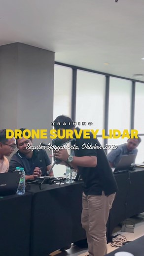 Pelatihan Drone Survey LiDAR dan Sertifikasi Pilot 2025