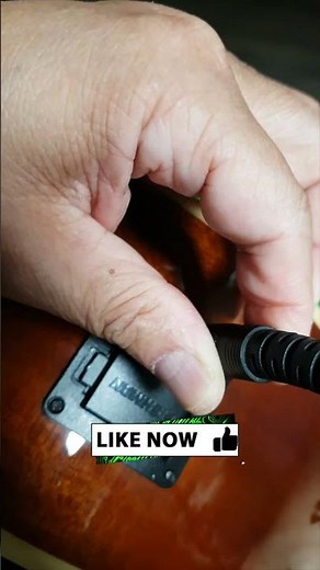 How to replace the battery in a Fender Acoustic-Electric Bass Guitar