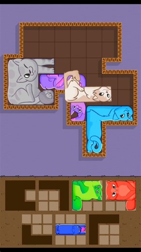 Puzzle Cats Gameplay / Stage : 107