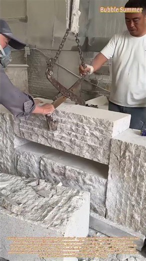 Précision dans la maçonnerie : la construction de murs de soutènement en pierres empilées sans joint