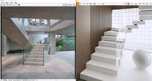 SketchUp | Enscape 透明玻璃 解锁正确的玻璃材质制作方法