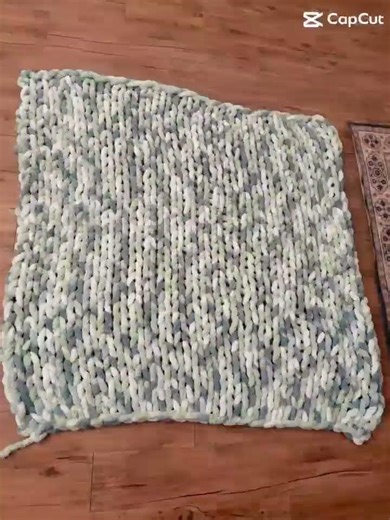 Crocheted blanket, finger knitted blanket!!! Custom order!
