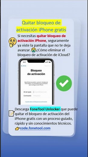 Quitar bloqueo de activación iPhone/iPad gratis | Eliminar Bloqueo de iCloud 2025#iphone #activar