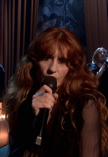 I’ll make you sing for me I’ll make you scream… Thank you @The Graham Norton Show Full performance on YouTube 🦇 Creative direction: Molly Hawkins Choir: Deep Throat Choir Backdrop paintings: Thomasina Smith