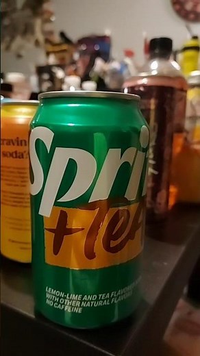 [Mini Sip N, Review🍋🟢🍵] Sprite +Tea
