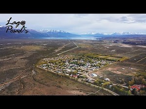 Lago Posadas desde el aire, Santa Cruz, Argentina