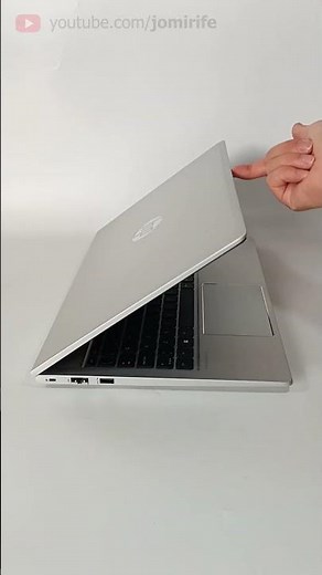 HP プロブック (ProBook) 450 G10 コンピューターを 1 本の指で開くことはできますか? 🇯🇵