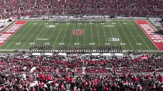 ‘Stranger Things’ comes to life in Ohio State Marching Band halftime show