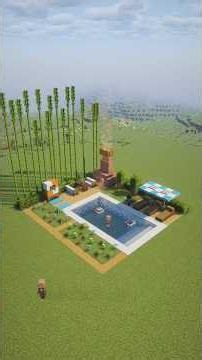 Swimming Pool🏊||Minecraft Gameplay #minecraft #minecraftbuilding #viralvideo