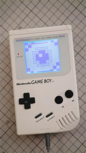 Audio-visual software for GAME BOY