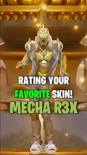 The NEW MECHA R3X FORTNITE SKIN…