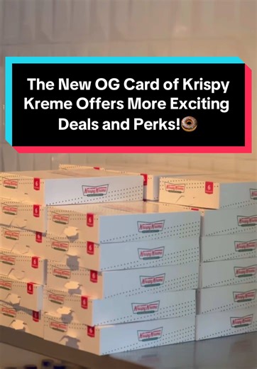 Relaunch of Krispy Kreme’s OG Card: More Perks Await!
